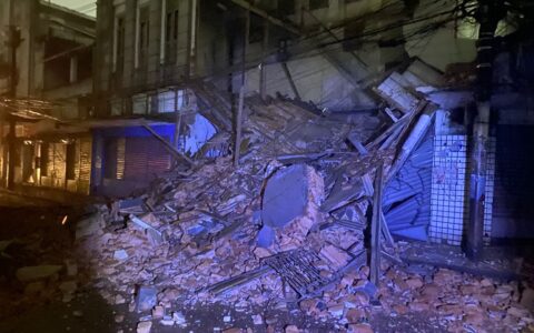 Imagem do post Urgente: Prédio desaba no Centro de Salvador