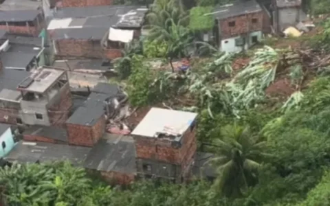 Imagem do post Deslizamento em Salvador: Mais uma vítima resgatada com vida em Saramandaia