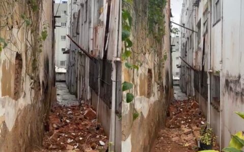 Imagem do post Casarão no Garcia desaba após fortes chuvas em Salvador