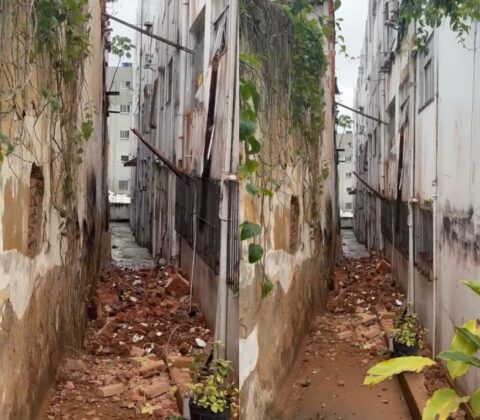 Imagem do post Casarão no Garcia desaba após fortes chuvas em Salvador