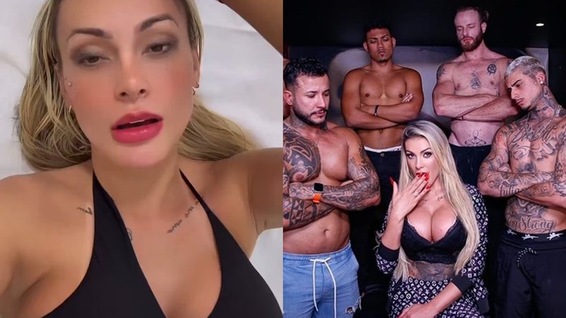 Andressa Urach vai parar em hospital após se relacionar com oito homens