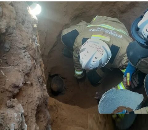 Imagem do post Operário fica soterrado em buraco durante obra na Suburbana