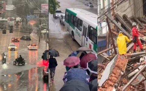 Imagem do post Alagamentos, vias interditadas e sirenes acionadas: chuvas causam transtornos em Salvador