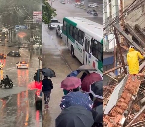 Imagem do post Alagamentos, vias interditadas e sirenes acionadas: chuvas causam transtornos em Salvador