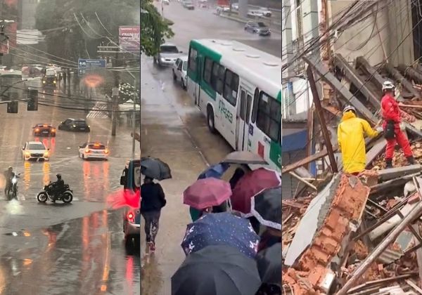 Alagamentos, vias interditadas e sirenes acionadas: chuvas causam transtornos em Salvador