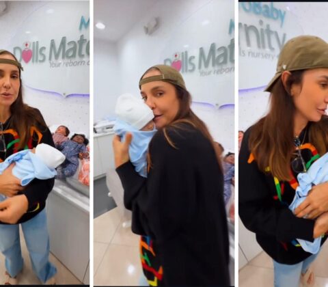 Imagem do post Ivete Sangalo fecha loja nos Estados Unidos para fazer compras