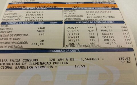 Imagem do post Setembro continua com bandeira tarifária mais cara na conta de luz