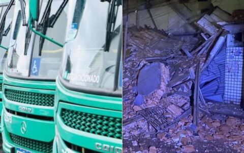 Imagem do post Ônibus são desviados para Aquidabã após desabamento de casarão