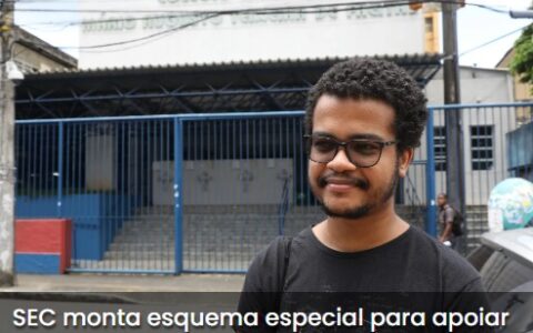 Imagem do post SEC monta esquema especial para apoiar estudantes no Enem 2024