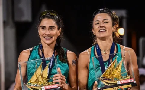 Imagem do post Bárbara e Carol anunciam fim da parceria no vôlei de praia após 3 anos