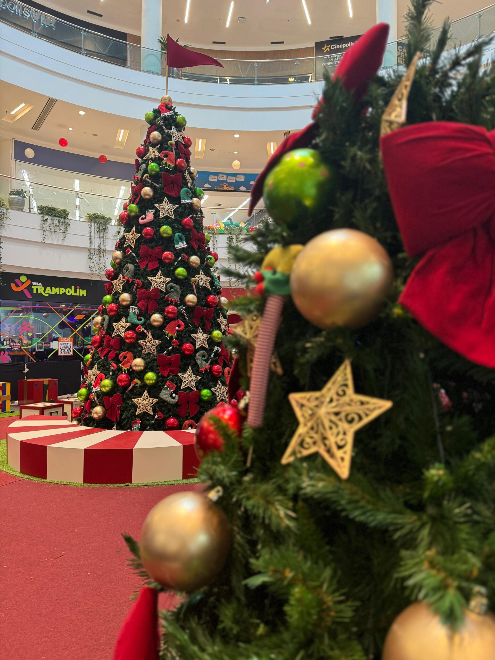 Natal 2024: Salvador Norte tem decoração inspirada na magia do circo