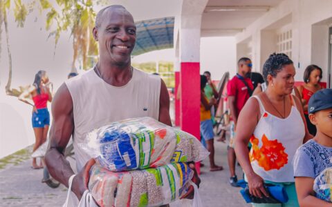 Imagem do post Prefeitura de São Sebastião do Passé distribui cerca de cem toneladas de alimentos no Natal Sem Fome