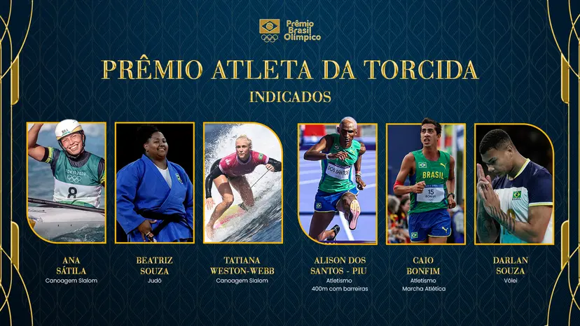 Prêmio Brasil Olímpico 2024: Torcida decide o atleta do ano