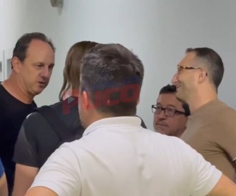 Imagem do post Rogério Ceni comenta encontro com Pitta após jogo contra o Cuiabá