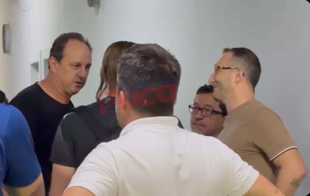 Rogério Ceni comenta encontro com Pitta após jogo contra o Cuiabá