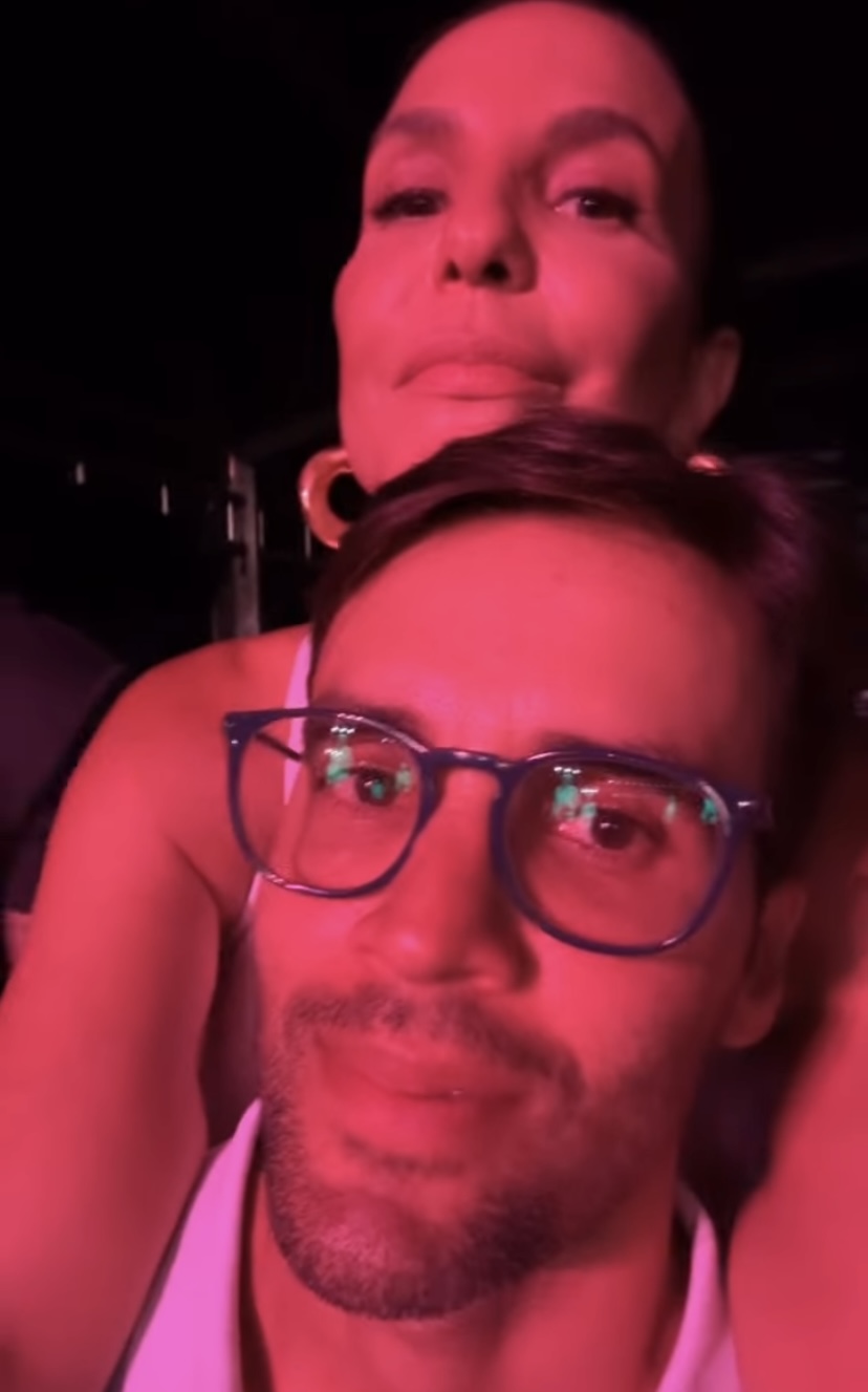 Ivete Sangalo curte show de Caetano e Bethânia em Salvador