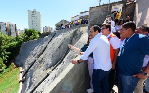 Imagem do post Prefeitura de Salvador entrega obra de contenção na Rua Emílio Couto