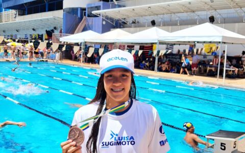 Imagem do post Atleta Luísa Sugimoto participa pelo segundo ano da Travessia Itaparica-Salvador