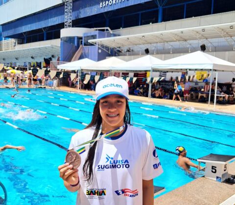 Imagem do post Atleta Luísa Sugimoto participa pelo segundo ano da Travessia Itaparica-Salvador