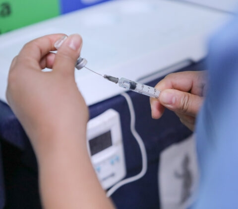 Imagem do post Zé Gotinha natalino realiza sessão de autógrafos para estimular vacinação em shopping de Salvador nesta quarta (18)