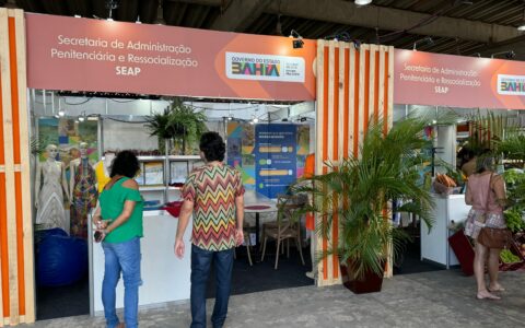 Imagem do post Estande da Seap na Fenagro tem materiais produzidos nas unidades prisionais