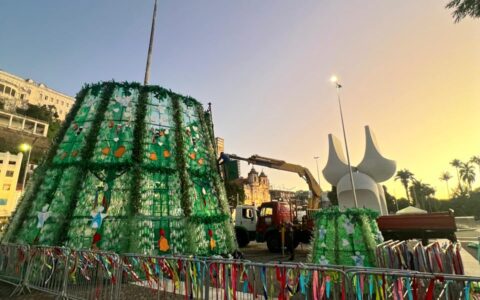 Imagem do post Limpurb entrega mega árvore de Natal sustentável na segunda (16)