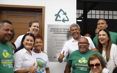 Imagem do post Catadores de material reciclável ganham primeiro galpão de triagem em Salvador
