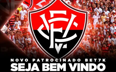 Imagem do post Vitória fecha com Bet7K para patrocínio master por três temporadas