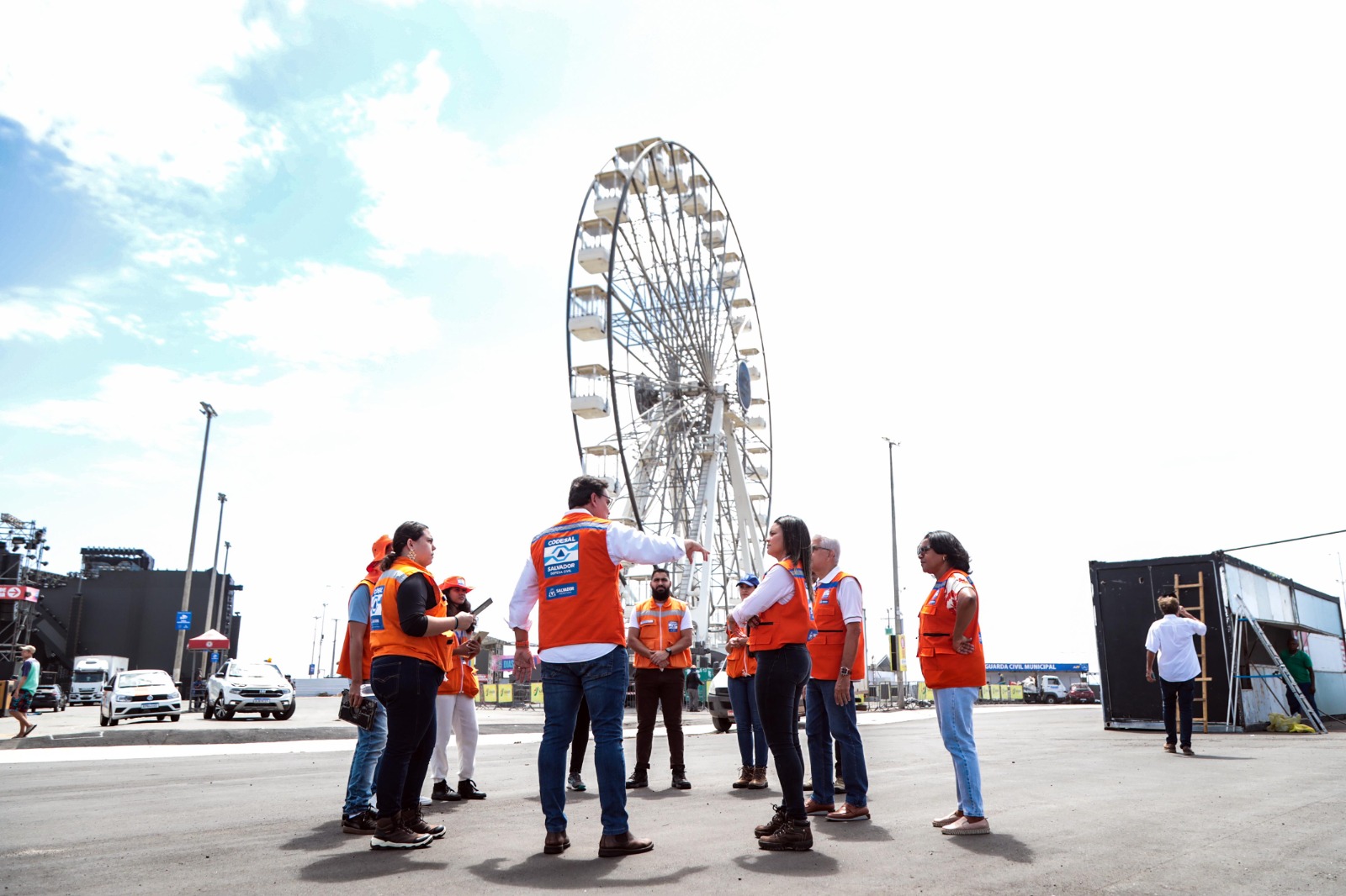 Festival Virada Salvador: Arena O Canto da Cidade passa por vistoria preventiva