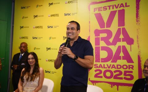 Imagem do post “Virada contribui para que Salvador se consolide como o principal destino turístico do Brasil”, afirma Bruno Reis