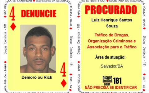 Imagem do post SSP atualiza Baralho do Crime pela última vez em 2024, com entrada de líder de facção