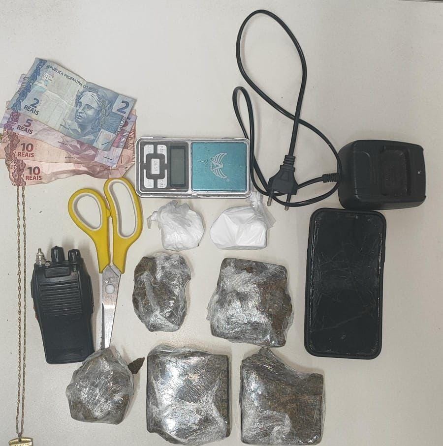 Suspeito de tráfico é preso pela Polícia Militar em Camaçari
