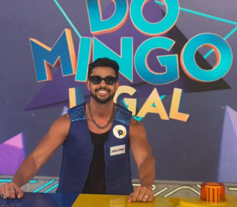 Imagem do post Parangolé no SBT: Com swingueira e clássicas tortadas na cara, Lincoln agita o Domingo Legal