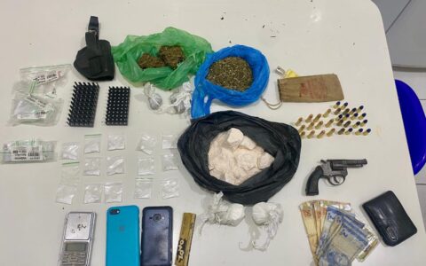 Imagem do post Arma e drogas são apreendidas pela Polícia em Juazeiro