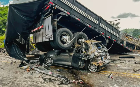 Imagem do post Polícia Civil identifica 15 corpos de vítimas de acidente na BR-116