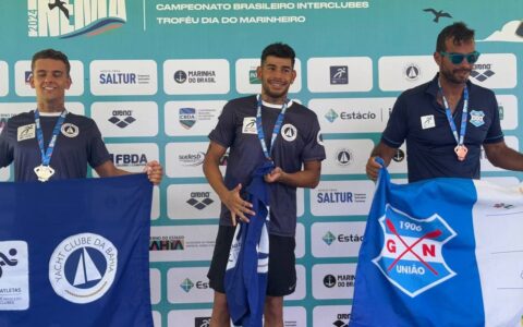 Imagem do post Atletas baianos conquistam título Sul-Americano e dominam o Ranking Nacional de Águas Abertas