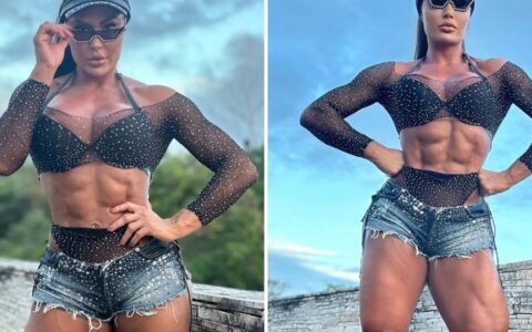 Imagem do post Mãe de Gracyanne Barbosa compartilha foto da filha quando criança e encanta a web