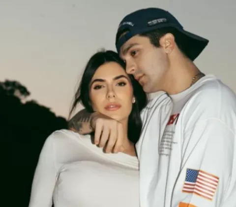 Imagem do post Luan Santana e Jade Magalhães celebram o nascimento de Serena, sua primeira filha