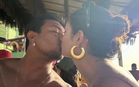 Imagem do post Sophie Charlotte e Xamã aproveitam dia de Sol em Salvador com muito romance e acarajé