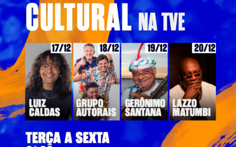 Imagem do post TVE exibe shows de Luiz Caldas, Gerônimo, Autorais e Lazzo Matumbi