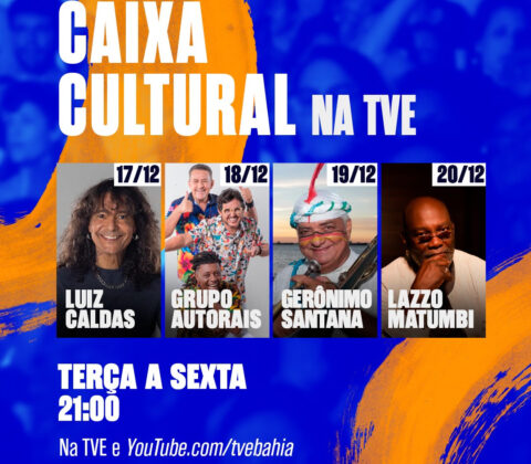 Imagem do post TVE exibe shows de Luiz Caldas, Gerônimo, Autorais e Lazzo Matumbi
