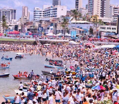 Imagem do post Salvador supera 35°C e bate recorde de calor no dia de Iemanjá