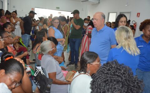 Imagem do post Zé Ronaldo visita unidade parceira do projeto “100 Dias Sem Fila”