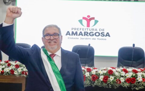 Imagem do post Getúlio Sampaio é empossado prefeito de Amargosa com foco em crescimento e qualidade de vida