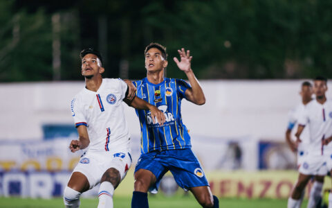 Imagem do post Bahia desperdiça vitória e empata com o Jacobina no fim