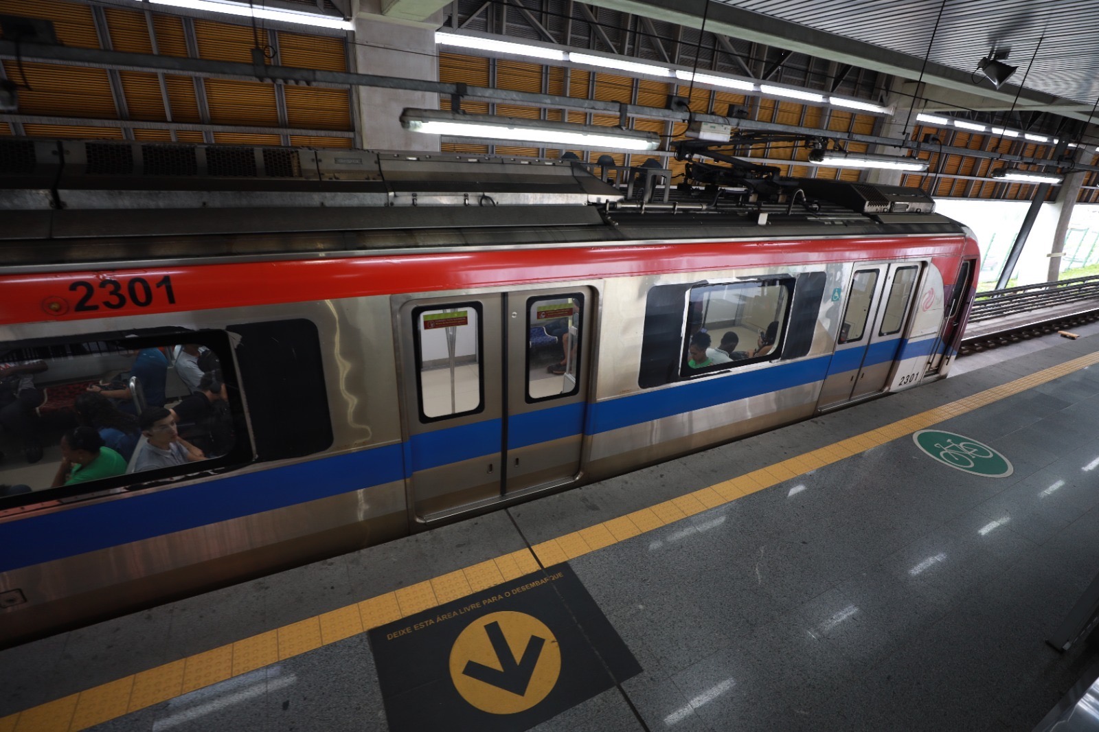 Embarque de passageiro na Estação Águas Clara sofrerá mudança a partir de quarta-feira