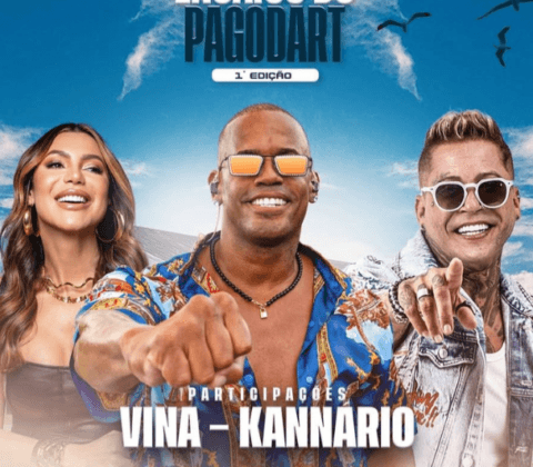 Imagem do post Ensaio do Pagod’art: Kannário e Vina são os convidados de Flavinho neste sábado (1º)