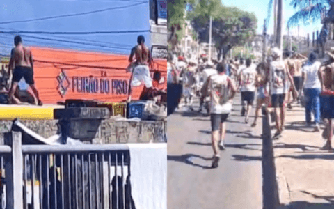 Imagem do post Tensão no Subúrbio Ferroviário: Torcida Organizada causa confusão e violência