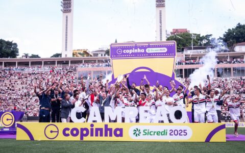 Imagem do post São Paulo é pentacampeão da Copinha após virada épica sobre o Corinthians