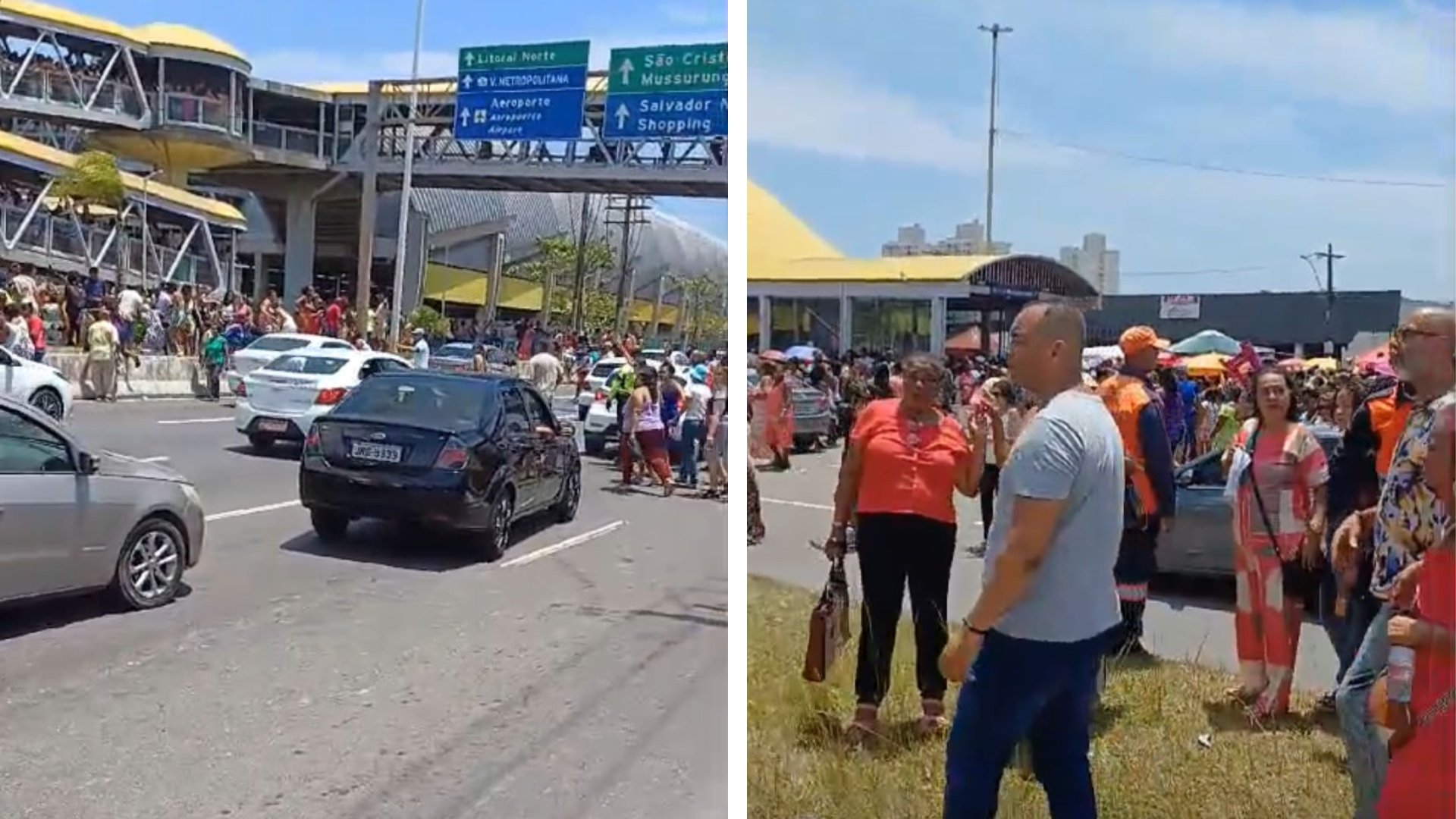 Evento religioso causa transtorno no trânsito de Salvador